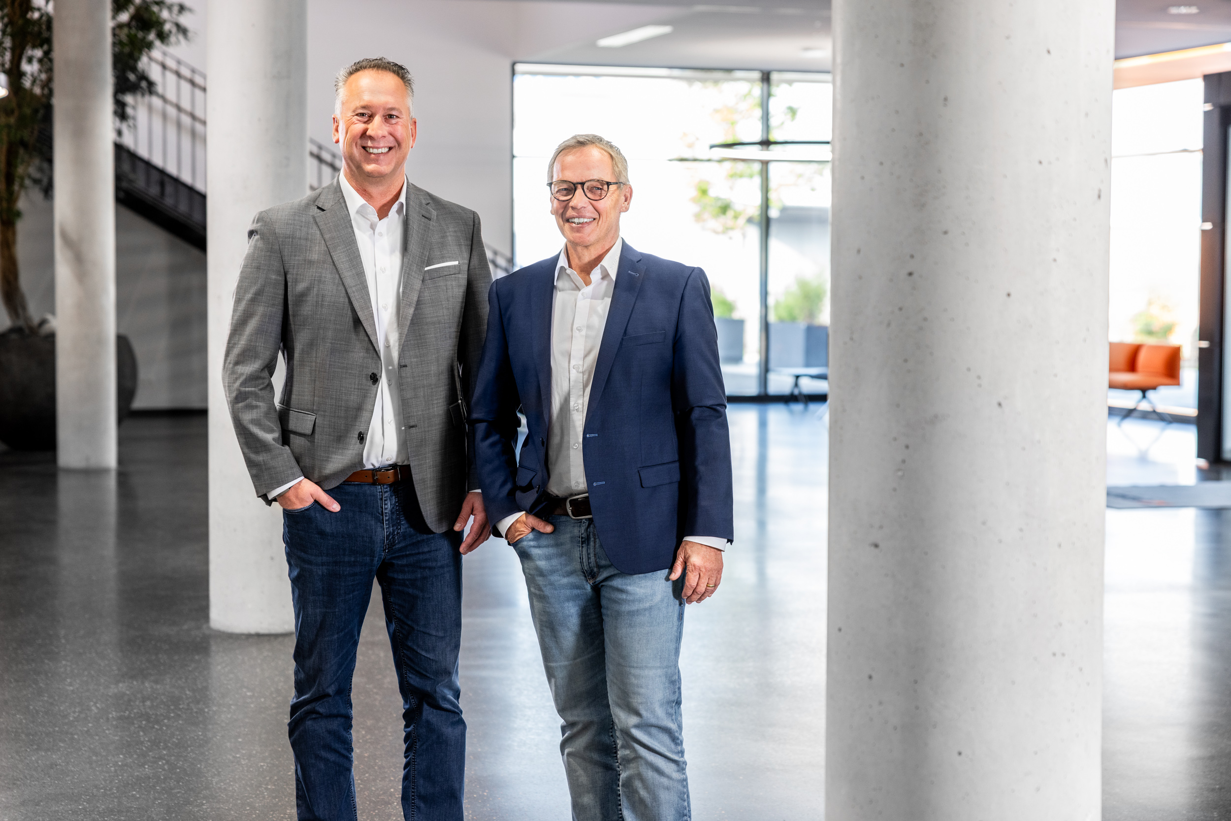 Claus Bechlars und Frank Bahner